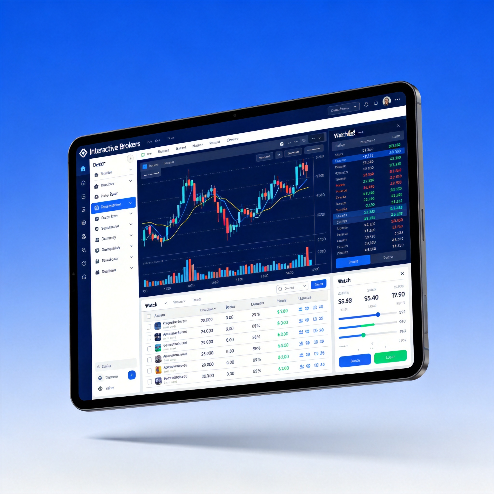 HS Desktop TradingPlatformsInterface